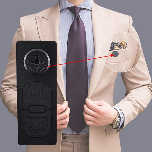 Telecamera nascosta a forma di bottone di camicia