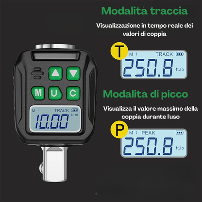 Adattatori per chiavi dinamometriche digitali